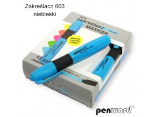 ZAKRE�LACZ 603 NIEBIESKI [opakowanie=12szt] (SZPSH)