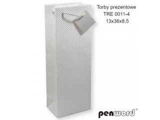 TORBY PREZENTOWE TRE 0011-4 13x36x8.5 cm [opakowanie=12szt]