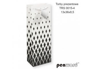 TORBY PREZENTOWE TRS 0015-4 13x36x8.5 cm [opakowanie=12szt]