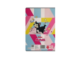 Zeszyt A5 16k. BENIAMIN Minnie Mouse, kolorowe trzy linie