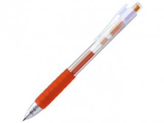 DUGOPIS AUTOMATYCZNY ELOWY FAST GEL 0, 7 MM POMARACZOWY FABER-CASTELL [opakowanie=10szt]