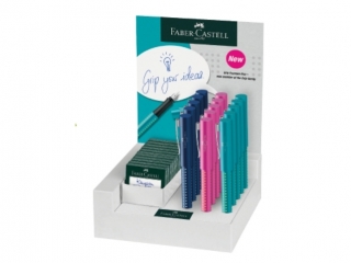 CIENKOPIS GRIP 2010 DISPLAY 15 SZT. +10 SZT. WKŁADÓW FABER-CASTELL