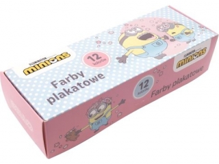 FARBY PLAKATOWE 12kol. 20ml / MINIONKI