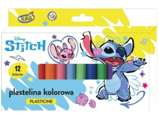 PLASTELINA 12kol. / STITCH