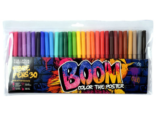 KIN FLAMASTRY 1022CJ/7TE 30 KOLOR�W BOOM