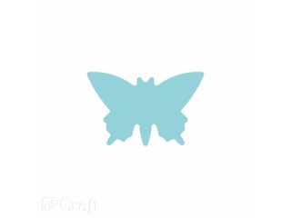 DZIURKACZ OZDOBNY  DO PAPIERU I PIANKI  3, 8 CM MOTYL