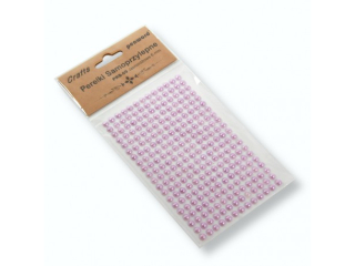 PEREŁKI SAMOPRZYLEPNE PRS-09 6mm JASNORÓŻOWE