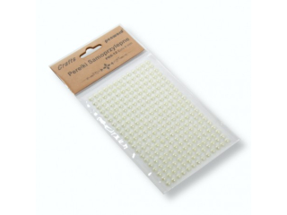 PEREŁKI SAMOPRZYLEPNE PRS-12 6mm ECRU