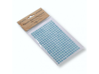 PEREŁKI SAMOPRZYLEPNE PRS-13 6mm JASNONIEBIESKIE