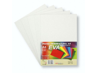 PIANKA EVA BROKAT A4 BIAŁA BGLE-023 BIODEGRADOWALNA a5