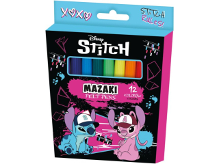 MAZAKI 12kol. w kartoniku / STITCH - BLACK