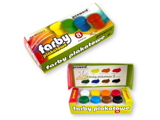 FARBY PLAKATOWE MF923334-8 8 KOL. (SZPSH)