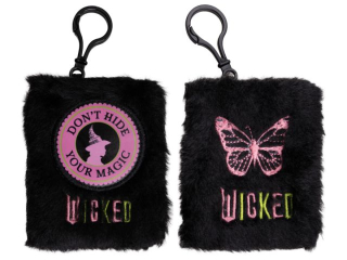 NOTES 7 x 9 cm Z PLUSZOWĄ OKŁADKĄ ORAZ ZAWIESZKĄ / WICKED