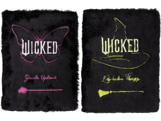 NOTES A5/80k. z pluszową okładką / WICKED