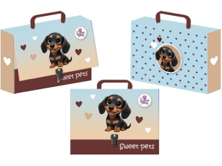 TECZKA Z R�CZK� - WALIZECZKA / THE SWEET PETS - PIES