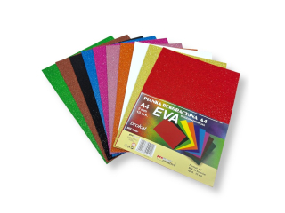 PIANKA EVA BROKAT A4 BGLE MIX 20 KOLOR�WBIODEGRADOWALNA a20