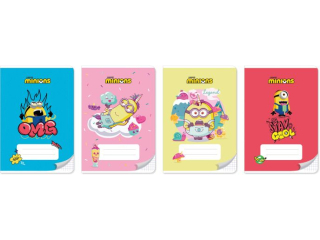 ZESZYT A5/16k. Kratka / MINIONKI [opakowanie=20szt]