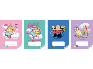 ZESZYT A5/32k. Linia / MINIONKI [opakowanie=10szt]