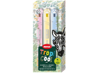 ZAKRE�LACZ Z ROLLEREM DO SZLACZK�W 3 kol. / REXUS TROPICOOL