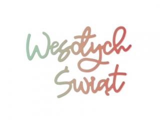 WYKROJNIK DP CRAFT NAPIS - WESO�YCH �WI�T BN-DLP
