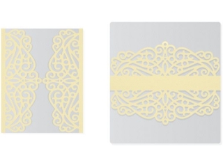 WYKROJNIK DP CRAFT - BORDER 12, 3 CM X 4, 7 CM NZWR-DLP