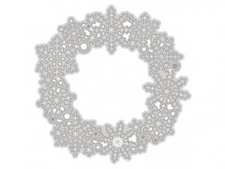 WYKROJNIK DP CRAFT - WIANEK �NIE�YNKI 9, 9 CM X 9, 7 CM BN-DLP
