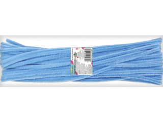 Druciki dekoracyjne 0, 6x30cm bkitne 50szt.