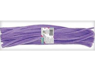 Druciki dekoracyjne 0, 6x30cm liliowe 50szt.