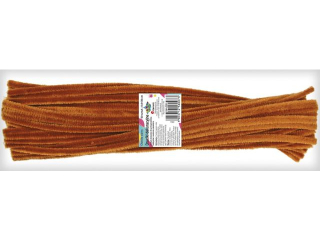 Druciki dekoracyjne 0, 6x30cm średniobrązowe 50szt.