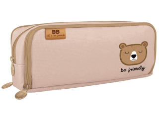 Piórnik 3-komorowy BEBE Friends Miś