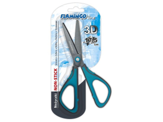 No�yczki NON-STICK 3D 17, 5cm ostrze 6, 5cm [opakowanie=12szt]