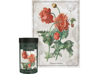 Puzzle 1000 Botanic Poppy