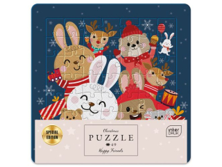 Puzzle w ramce 49 el.BN Happy Friends