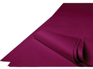 Bibuła gładka A3 rol.10ark.C10 Bordowy