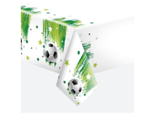 Obrus papierowy POL-MAK 120x180cm - Football with Stars [opakowanie=12szt]