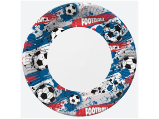 Talerzyki papierowe POL-MAK Daisy 18cm 8szt. For Football Lovers [opakowanie=12szt]