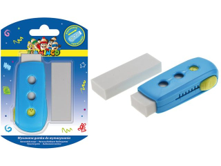 Gumka do wymazywania wysuwana w zestawie wkład zapasowy