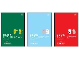 Blok rysunkowy A4 20 100g BEBE Kids Mix [opakowanie=10szt] PROMO26BL