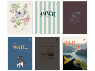 Zeszyt A4 60= M 70g UV mix [opakowanie=5szt]