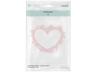 WYKROJNIK DP CRAFT - KWIATOWE SERCE NZWR-DLP