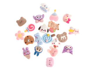 OZDOBY 3D 20 SZT. - CANDY DROPS [opakowanie=6szt]