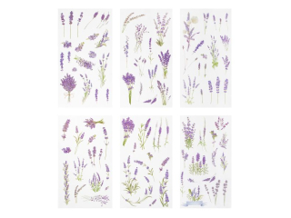 NAKLEJKI PVC - LAWENDA 92 SZT. [opakowanie=6szt]
