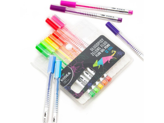 D�UGOPISY �ELOWE FLUO A 12 KOLOR�W KIDEA