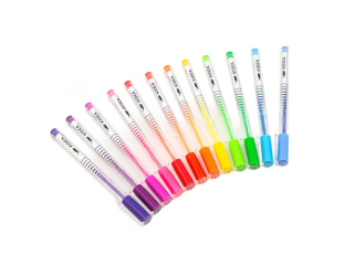 D�UGOPISY �ELOWE FLUO A 12 KOLOR�W KIDEA