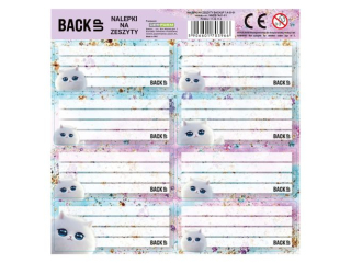 NALEPKI NA ZESZYTY BACKUP 7 A 01 [opakowanie=25szt]