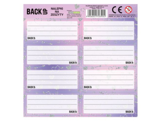 NALEPKI NA ZESZYTY BACKUP 7 A 32 [opakowanie=25szt]