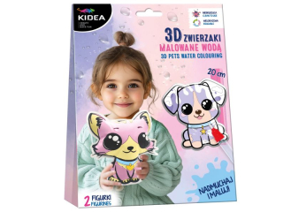 MAGICZNE ZWIERZAKI DO MALOWANIA WODĄ KIDEA