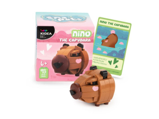 KLOCKI SNAPETS KAPIBARA BRĄZOWA KIDEA