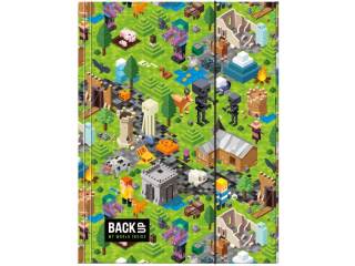 TECZKA Z GUMK� A4 BACKUP 8 A 61 (GAME) [opakowanie=10szt]