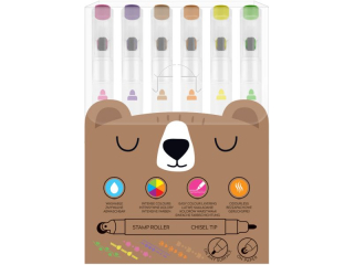 Markery akryl dwus stemp 6k BEBE Friends